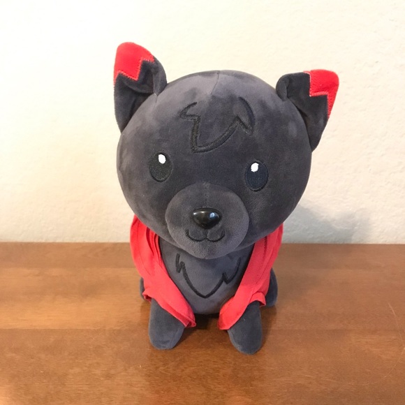 aaron wolf plush